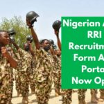 Nigerian Army 90RRI Recruitment Form And Portal 2025/2026